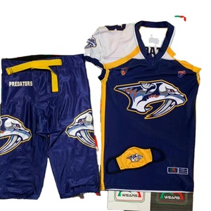 Good Factory-Vendida Camiseta de fútbol americano Tallas grandes Transpirable Estirable Sublimación Pantalones acolchados Ropa de fútbol americano - Product Image 1