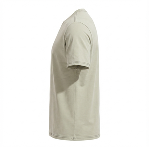 Camiseta Casual Personalizada para Hombre, 100% Algodón, Transpirable, Antiarrugas, de Secado Rápido, Estampada, Marca Privada OEM - Product Image 6