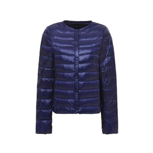 Ivory Black Navy Gray Pink <b>Red</b> Men Thin Lightweight Puffer <b>Jacket</b> Zipper Neck Quilted Winter Coat OEM Premium Supply <b>Waterproof</b> - Product Image 2