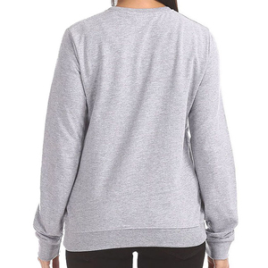 Casual Fleece Crew Neck Sweatshirt <b>Long</b> Sleeve Ribbed Hem Pullover <b>Jumper</b> - Product Image 2