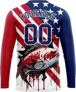 Camiseta de Pesca Unisex 2026, Talla Grande, Manga Larga, Secado Rápido, Resistente al Viento, Estampada, Transpirable, Ligera, UPF 50+ - Product Image 2