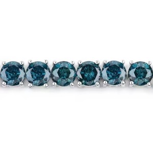 Lab Grown Diamond Tennis <b>Bracelet</b> for Women and Men, Mix Cut Diamond Tennis <b>Bracelet</b> For Wedding, Solid Gold moissanite <b>Bracelet</b> - Product Image 4