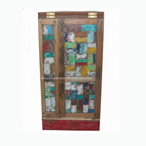 Recycled Boat Wood Folding <b>Bar</b> Table Reclaimed Wood Portable Counter <b>for</b> Restaurant Cafe <b>Home</b> <b>Bar</b> <b>Furniture</b> Original Colorful - Product Image 2