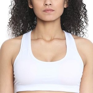 Women's Seamless Sports Bra for Fitness Solid Color Comprehensive Training Support Chest <b>Pad</b> <b>Running</b> Bra - Product Image 6