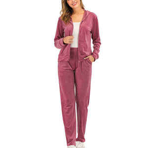 Ensemble de survêtements personnalisés pour femmes, ensemble de survêtements 320 g/m² pour les détaillants américains, fournisseur en gros de survêtements pour femmes - Product Image 3