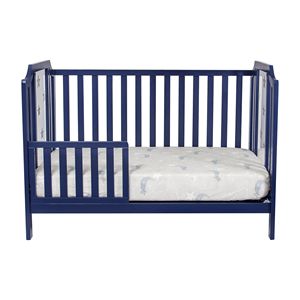 Lit d'enfant convertible 3-en-1 Celeste bleu marine pour enfants - Product Image 3
