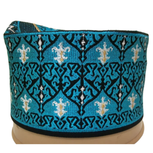 Chapeau de prière musulman islamique exclusif pour hommes, chapeau de prière omanais en relief, chapeau Kufi, chapeau Barkati, chapeau islamique élégant - Product Image 2