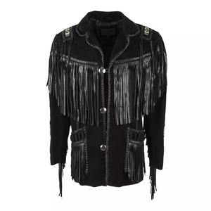 Top Selling Men's Cowboy Leather <b>Jackets</b> Premium Quality Perfect Cutting Wholesale New Style - Product Image 4