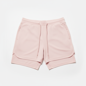 Quick Dry Double <b>Layer</b> Shorts Breathable Custom Designs Best Running 2in1 Shorts for Men Polyester Spandex Double <b>Layer</b> Shorts - Product Image 5