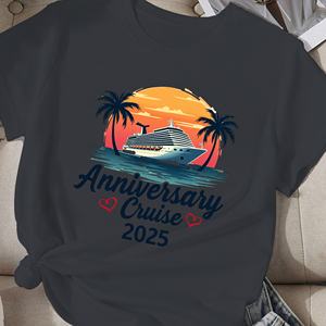 ANNIVERSARY CRUISE 2025 Camiseta cómoda para mujer - Product Image 2