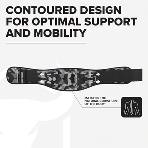 Competition Weightlifting Belt | Heavy Duty Professional Protection <b>Back</b> <b>Support</b> Strength Training Premium Powerlifting Belt - Product Image 4