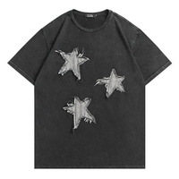 T-shirts en coton 100% de haute qualité pour hommes, style streetwear, logo personnalisé, vente en gros