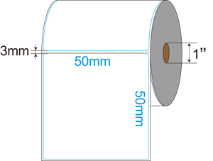 Étiquettes d'expédition thermique directe auto-adhésives à 2 plis en feuille vierge avec logo personnalisé - Product Image 6