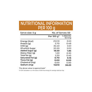 เครื่องปรุงรสพริกมะนาวแห้งปันซาริคุณภาพสูง บรรจุ 500 กรัม เกรดส่งออกอินเดีย เกรดเอ อายุการเก็บรักษา 12 เดือน เครื่องเทศผสมธรรมชาติ - Product Image 4