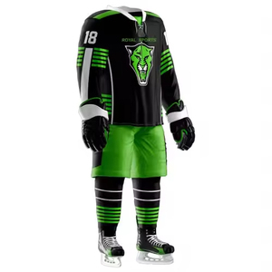Good Quality Customized New Design Hockey Jersey With Reasonable Price Comfortable Ice Hockey Uniform By Pakistan - Product Image 2