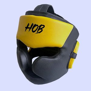 Hob หมวกกันน็อคสำหรับผู้ใหญ่, หมวกป้องกันหัวสำหรับชกมวยทำจากหนัง PU ใส่ได้ทั้งชายและหญิง - Product Image 6