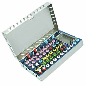 Manual Universal Dental Kit Stainless Steel Drills Conical Trephine Drills Compression <b>Screws</b> Bone Expander By Grip Surgical - Product Image 1