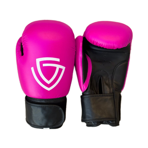 Gants de boxe en cuir de vachette de haute qualité, personnalisés, respirants et absorbant l'humidité, avec fermeture - Product Image 1