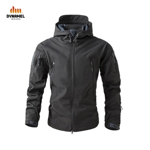 2026 Wholesale Custom Embroidery Logo Waterproof Zipper Softshell <b>Jacket</b> Polyester Coats Windbreaker <b>Jacket</b> for <b>Men</b> - Product Image 3