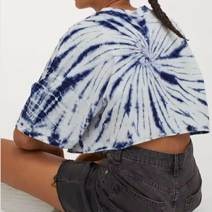 Camiseta de Verano 2025 para Mujer, Casual, 100% Algodón, Transpirable, Corte Regular, Cuello Redondo, Manga Corta, Personalizable - Product Image 5