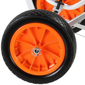 Carrito para Kayak Resistente de 12 Pies, Capacidad de Carga de 450 lb, Ancho Ajustable, Carretilla Desmontable para Canoa, Neumáticos Sólidos, Remolque para Embarcaciones - Product Image 1