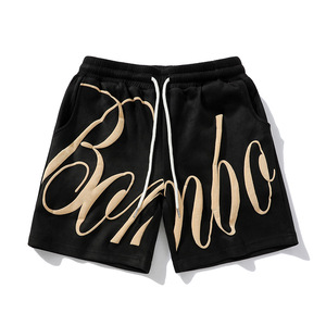 Custom Logo Side Zipper Pocket Drawstring 100% Polyester Running <b>Shorts</b> Sport <b>Gym</b> Men <b>Shorts</b> 5 Inch Inseam <b>Shorts</b> <b>Gym</b> - Product Image 3