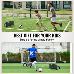 Tavola da calcio portatile 45 \ "X13 \" con attrezzatura da allenamento a 2 angoli per calciatori - Product Image 6