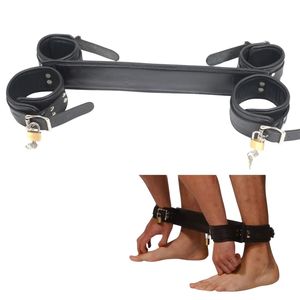 <b>Leather</b> <b>Wrist</b> and Thigh <b>Cuffs</b> with Soft Padding Secure Fit for Surgical Use - Product Image 2