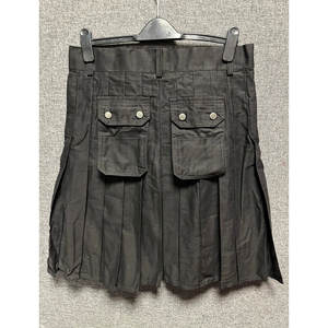 Kilt écossais en gros, kilt utilitaire avec plusieurs poches de rangement, couleur noire, 2026 - Product Image 2