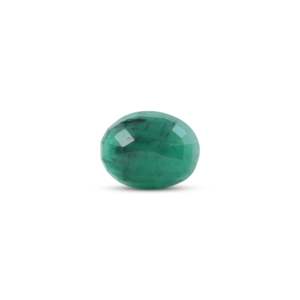 Esmeralda Ovalada Facetada Natural de 4.65 Ct, Gema Suelta para Joyería Fina - Product Image 2