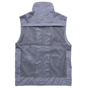 Chaleco Softshell sin Mangas para Hombre, Diseño Personalizado para Exteriores, con Cierre Completo, Cortavientos, para Deportes, Viajes y Senderismo, Estilo Único - Product Image 2