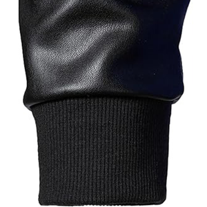 Chaqueta Varsity Personalizada con Logotipo Bordado, Chaqueta de Béisbol de Cuero y Lana de Alta Calidad - Product Image 6