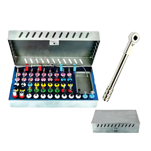 Kit Avanzado de Implantes Dentales, Juego de Instrumentos Profesionales para Dentistas, para una Colocación Segura de Implantes y Procedimientos Quirúrgicos Orales - Product Image 1