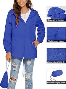 Wholesale Designer Men Long Winter Outdoor Windbreaker <b>Jacket</b> Stand Collar Vintage Style Lightweight Windproof <b>Waterproof</b> Hooded - Product Image 4