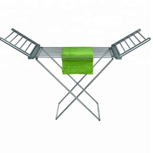 Tendedero de ropa de diseño elegante, plegable, portátil, con calefacción, para interiores, con opción de personalización. - Product Image 1