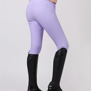 Pantalones de Montar a Caballo para Mujer, Ropa Ecuestre Personalizada, Absorbentes de Humedad, con Asiento de Silicona - Product Image 2