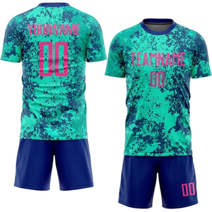 Vêtements de sport unisexes en polyester respirant à manches courtes, personnalisables avec le nom de l'équipe, pour la sublimation en gros - Product Image 6