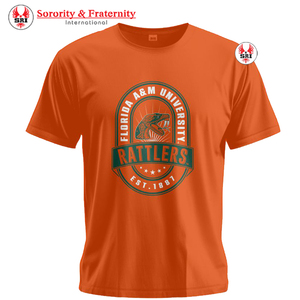 Camiseta Personalizada FAMU HBCU, Algodón Premium, Unisex, Estilo Urbano, Orgullo Universitario, Color Sólido, Ecológica, Transpirable - Product Image 2
