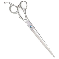 Ciseaux de coiffure professionnels pour barbier, ciseaux de toilettage pour animaux de compagnie, en acier inoxydable, pour droitiers, 6,5 pouces, 7 pouces, tranchants, sûrs et durables