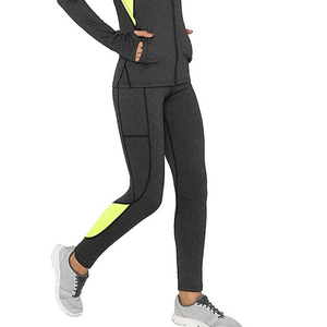 OEM Women's Maternity Eco-Friendly Autumn Sports Tracksuit Reversible Breathable Lightweight 2 in 1 Design Vintage Style - Product Image 4