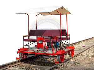 Indian Supplier Heavy Duty Motor <b>Trolley</b> with Robust Frame and Smooth <b>Mobility</b> for Industrial Material Handling at Export Price - Product Image 4