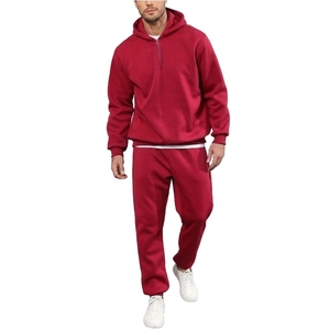 Outdoor Winter Sports Training Warm Adult Men Casual Quick Dry Long Sleeve Hooded Regular Fit <b>Tracksuit</b> OEM Service Low Price - Product Image 4