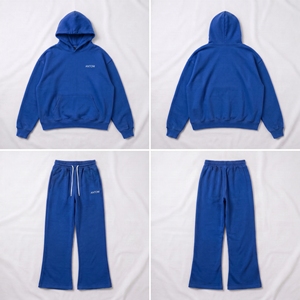 Conjunto Deportivo Personalizado con Sudadera Sublimada, Chaqueta y Pantalones Transpirables Bordados para Entrenamiento en Gimnasio - Product Image 5