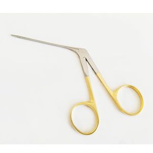 High Quality Micro Alligator <b>Ear</b> Forceps Manual 3.5" Straight Stainless Steel Silver Handle 1.45mm Serrated Jaws Surgical <b>tools</b> - Product Image 6