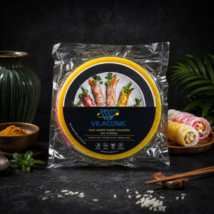 Vietnam Net Rice <b>Paper</b> Woven <b>Spring</b> <b>Roll</b> Wrapper 340g 18cm 22cm Round Square for Crispy Fried <b>Roll</b> Fresh <b>Rolls</b> OEM Bulk/ ANNA DO - Product Image 3