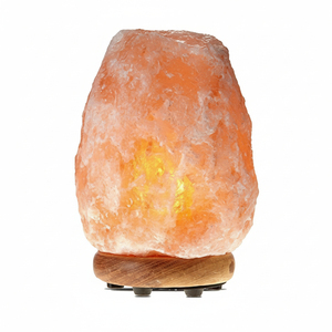Lámpara de sal rosa del Himalaya 100% pura, hecha a mano, tallada a mano, original, lámparas de sal naturales, artesanías del Himalaya - Product Image 3