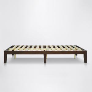 เตียงไม้อะคาเซียแข็งทนทานขนาดคิงไซส์พร้อมดีไซน์เรียบง่ายเตียงไม้ห้องนอนเฟอร์นิเจอร์ห้องนอนเป็นมิตรต่อสิ่งแวดล้อม - Product Image 3