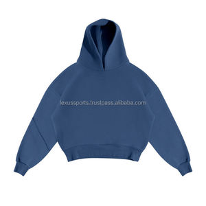 Sweat à capuche zippé pour homme en mélange de coton de qualité supérieure Impression de logo personnalisé Veste de sport à la mode pour sweat à capuche de style urbain et d'hiver - Product Image 2