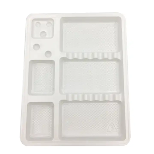 Disposable White Plastic Pigment Tray Color Palette <b>Holder</b> Adhesive Ink Tray for Tattoo PMU Accessories - Product Image 5