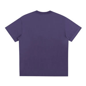 T-shirts pour hommes en coton 100% uni, surdimensionnés, décontractés, respirants, écologiques, 220 grammes, avec logo imprimé personnalisé 2026 - Product Image 2